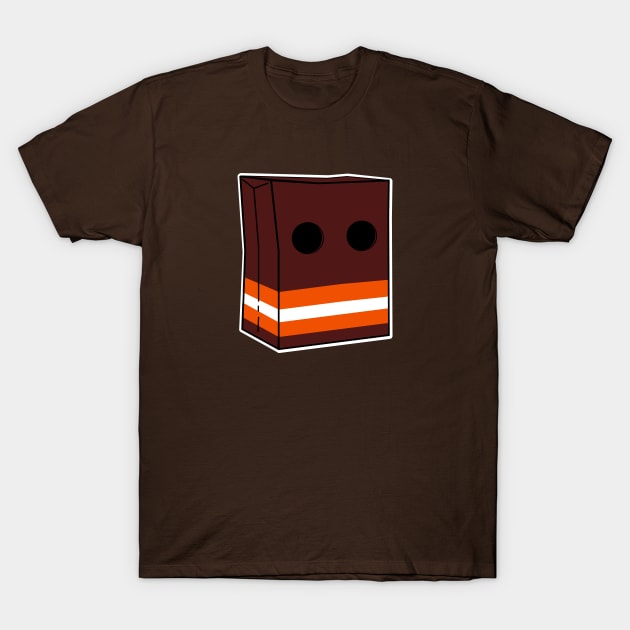 Anonymous Browns Fan T-Shirt by miniBOB